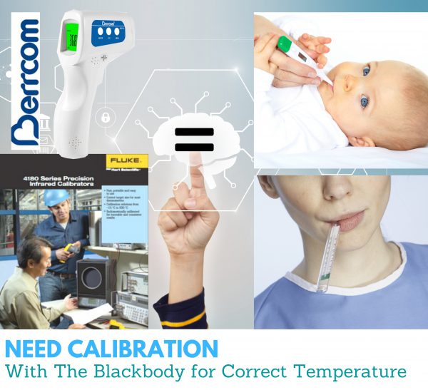 Calibrate infrared thermometer